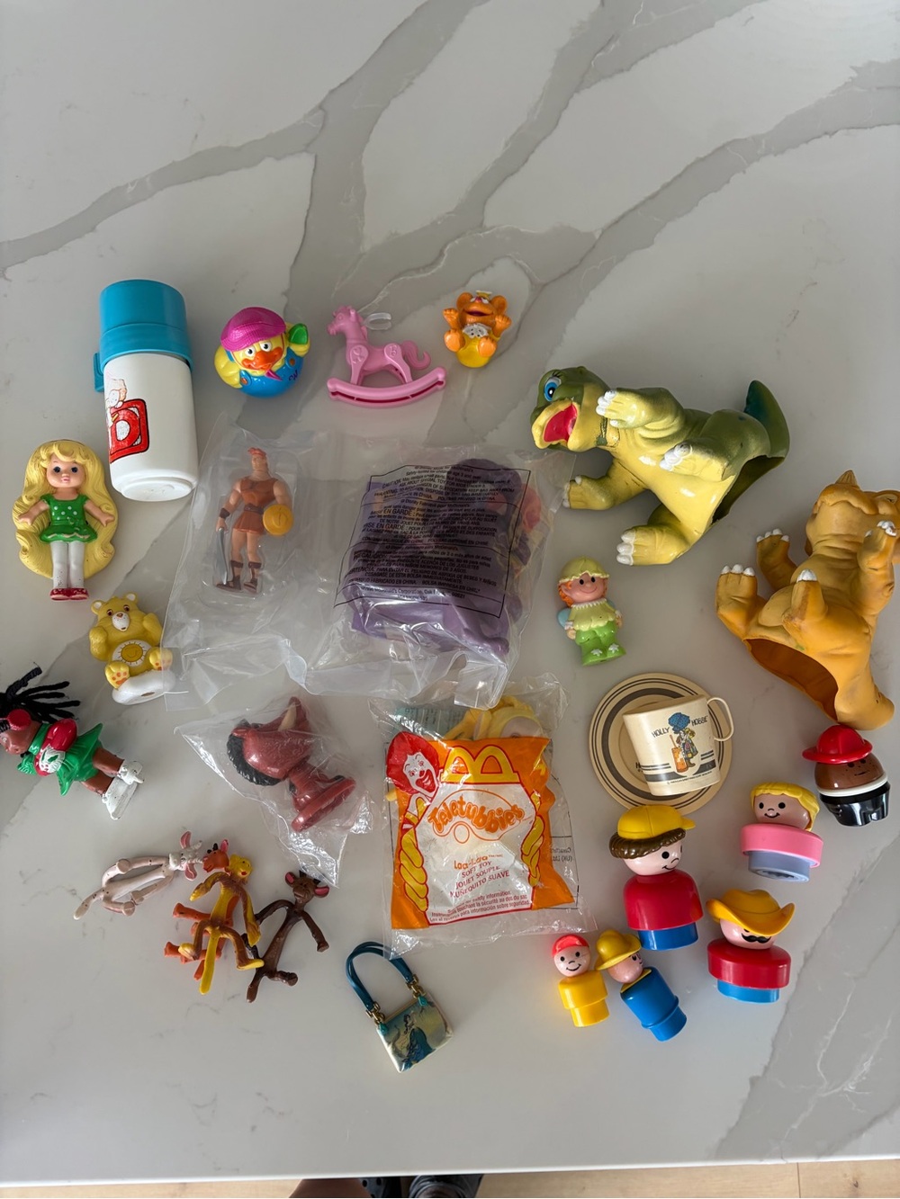 Lot of vintage 80’s 90’s y2k nostalgia fisher price mcdonalds Disney toys